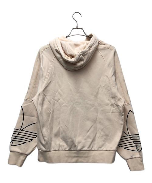 adidas Originals（アディダスオリジナル）adidas originals (アディダスオリジナル) パーカー アイボリー サイズ:Mの古着・服飾アイテム