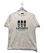 BLACK LABEL CRESTBRIDGEブラックレーベル クレストブリッジ）の古着「半袖カットソー」｜ホワイト