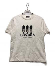 BLACK LABEL CRESTBRIDGE（ブラックレーベル クレストブリッジ）の古着「半袖カットソー」｜ホワイト