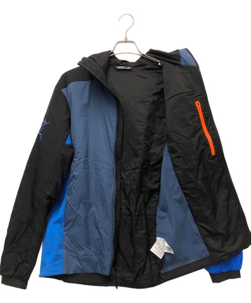 ARC'TERYX（アークテリクス）ARC'TERYX (アークテリクス) BEAMS (ビームス) Atom LT Hoody ブラック×ブルー サイズ:Sの古着・服飾アイテム