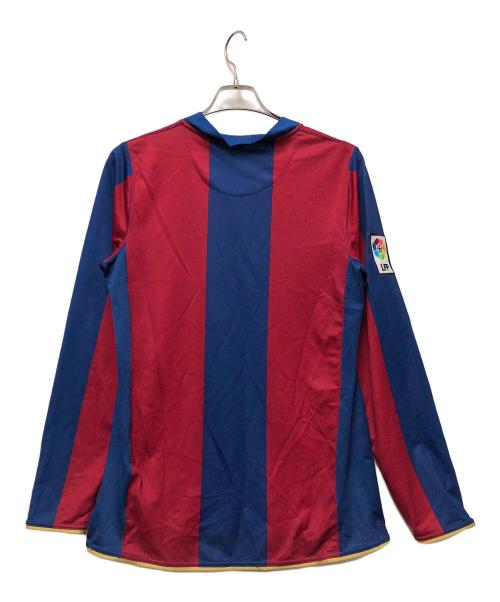 NIKE（ナイキ）NIKE (ナイキ) サッカーユニフォーム レッド×ブルー サイズ:Sの古着・服飾アイテム