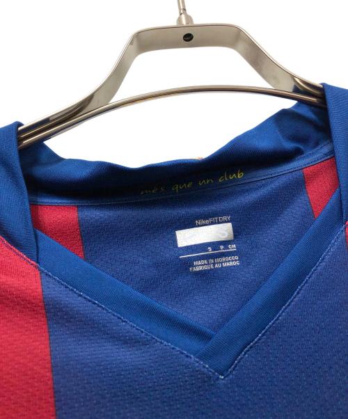 NIKE（ナイキ）NIKE (ナイキ) サッカーユニフォーム レッド×ブルー サイズ:Sの古着・服飾アイテム