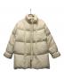 TODAYFUL（トゥデイフル）の古着「スタンドカラーダウンジャケット」｜ベージュ
