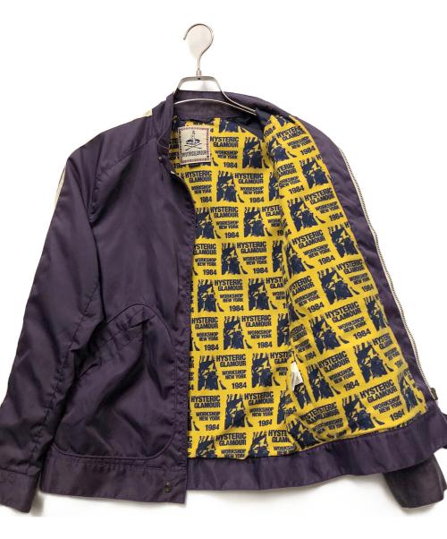 Hysteric Glamour（ヒステリックグラマー）Hysteric Glamour (ヒステリックグラマー) ナイロンジャケット パープル サイズ:Mの古着・服飾アイテム