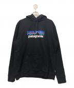 Patagoniaパタゴニア）の古着「P-6 Logo Uprisal Hoody(P-6ロゴ・アップライザル・フーディ)」｜ブラック