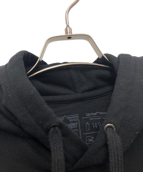 Patagonia（パタゴニア）Patagonia (パタゴニア) P-6 Logo Uprisal Hoody(P-6ロゴ・アップライザル・フーディ) ブラック サイズ:XLの古着・服飾アイテム