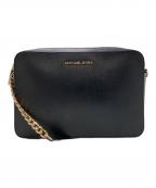 MICHAEL KORSマイケル・コース）の古着「ジェットセットラージクロスボディショルダーバッグ」｜ブラック