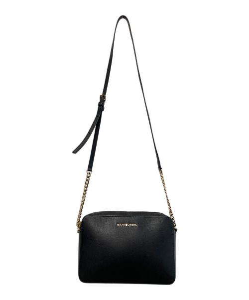 MICHAEL KORS（マイケル・コース）MICHAEL KORS (マイケル・コース) ジェットセットラージクロスボディショルダーバッグ ブラックの古着・服飾アイテム
