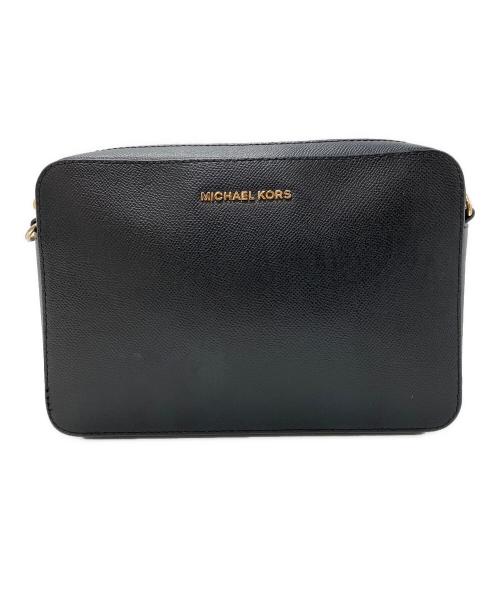 MICHAEL KORS（マイケル・コース）MICHAEL KORS (マイケル・コース) ジェットセットラージクロスボディショルダーバッグ ブラックの古着・服飾アイテム