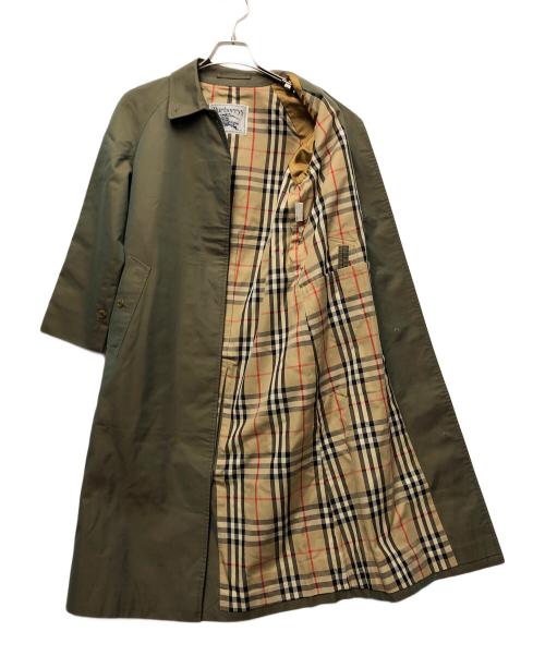Burberry's（バーバリー）Burberry's (バーバリーズ) ステンカラーコート カーキ サイズ:7AB2の古着・服飾アイテム