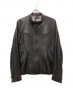 PS Paul SmithＰＳポールスミス）の古着「レザージャケット」｜ブラウン