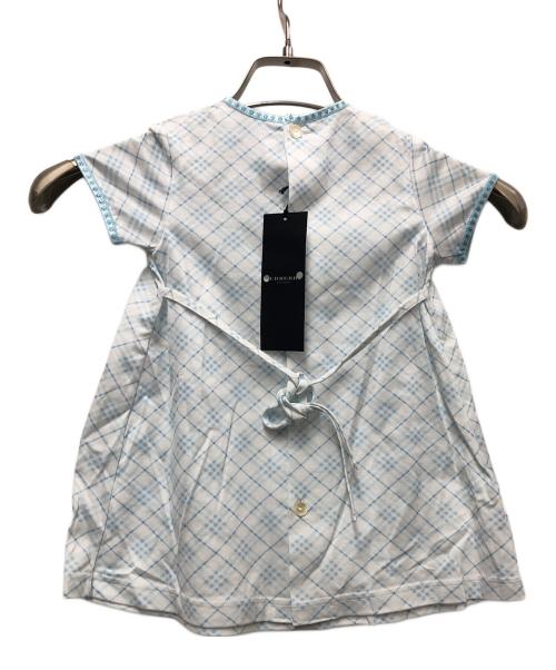 BURBERRY LONDON（バーバリーロンドン）BURBERRY LONDON (バーバリーロンドン) ワンピース スカイブルー サイズ:90cmの古着・服飾アイテム