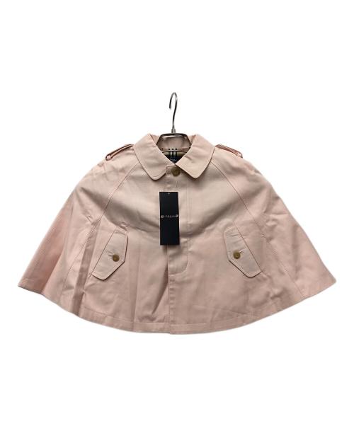 BURBERRY LONDON（バーバリーロンドン）BURBERRY LONDON (バーバリーロンドン) ポンチョ ピンク サイズ:FREEの古着・服飾アイテム