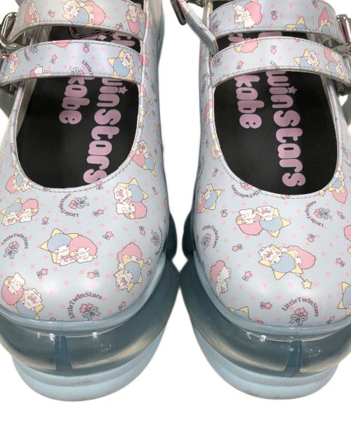 grounds MIKIO SAKABE（グラウンズ ミキオ サカベ）grounds MIKIO SAKABE (グラウンズ ミキオ サカベ) Sanrio (サンリオ) ローカットスニーカー　Jewelry Three Straps Mary Jane ブルー サイズ:24cmの古着・服飾アイテム