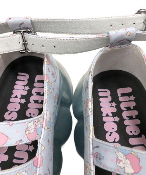 grounds MIKIO SAKABE（グラウンズ ミキオ サカベ）grounds MIKIO SAKABE (グラウンズ ミキオ サカベ) Sanrio (サンリオ) ローカットスニーカー　Jewelry Three Straps Mary Jane ブルー サイズ:24cmの古着・服飾アイテム