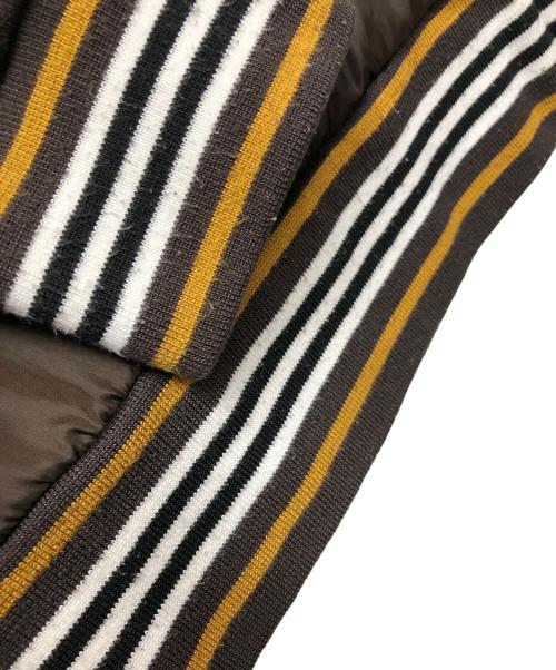 BURBERRY BLACK LABEL（バーバリーブラックレーベル）BURBERRY BLACK LABEL (バーバリーブラックレーベル) トラックジャケット ブラウン×イエロー サイズ:Mの古着・服飾アイテム