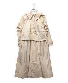 CELFORD（セルフォード）の古着「2WAY撥水コート」｜ベージュ
