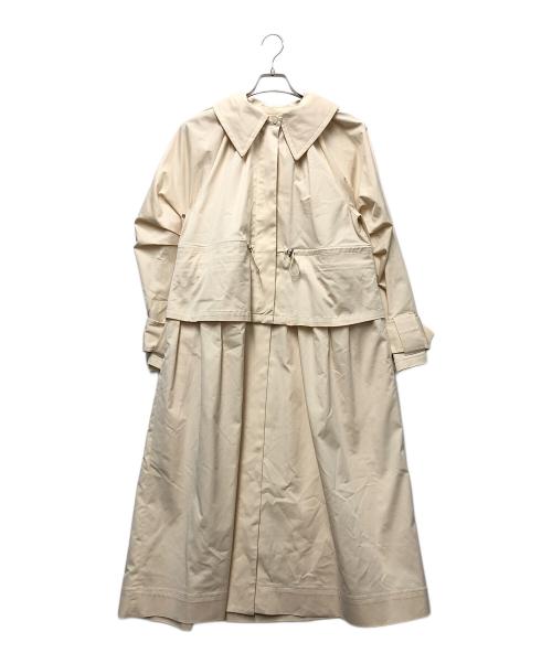 CELFORD（セルフォード）CELFORD (セルフォード) 2WAY撥水コート ベージュ サイズ:FREEの古着・服飾アイテム