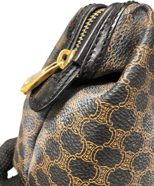 CELINE（セリーヌ）CELINE (セリーヌ) マカダム　クラッチバッグ ブラウンの古着・服飾アイテム