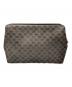 CELINE (セリーヌ) マカダム　クラッチバッグ ブラウン：10000円
