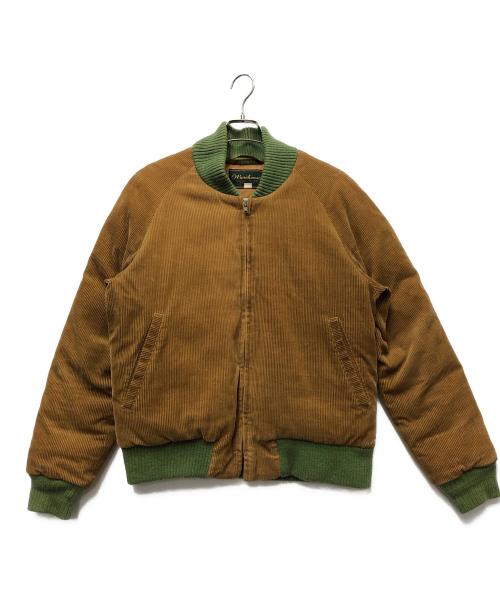 WAREHOUSE（ウエアハウス）WAREHOUSE (ウエアハウス) コーデュロイジャケット ブラウン×グリーン サイズ:Mの古着・服飾アイテム