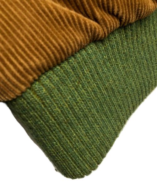 WAREHOUSE（ウエアハウス）WAREHOUSE (ウエアハウス) コーデュロイジャケット ブラウン×グリーン サイズ:Mの古着・服飾アイテム