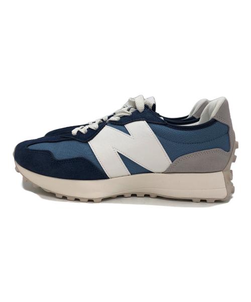 NEW BALANCE（ニューバランス）NEW BALANCE (ニューバランス) ローカットスニーカー ブルー×ホワイト サイズ:27.5の古着・服飾アイテム