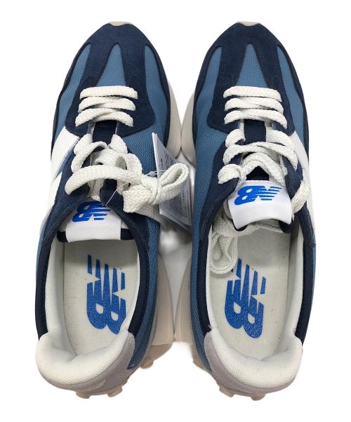 NEW BALANCE（ニューバランス）NEW BALANCE (ニューバランス) ローカットスニーカー ブルー×ホワイト サイズ:27.5の古着・服飾アイテム