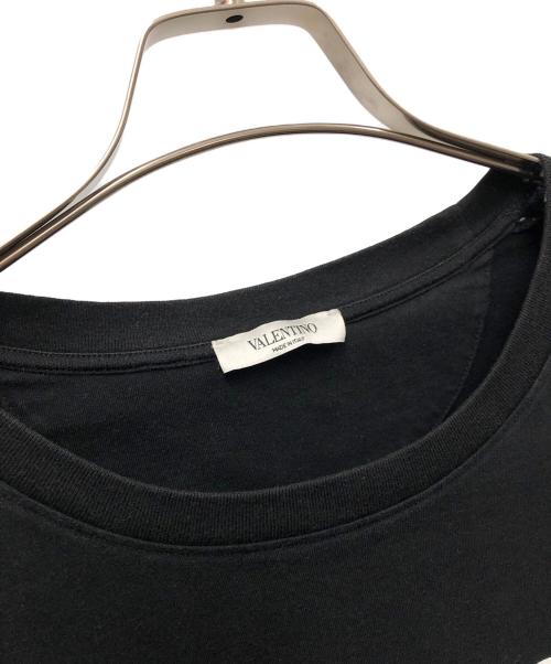 VALENTINO（ヴァレンティノ）VALENTINO (ヴァレンティノ) 半袖カットソー ブラック サイズ:XLの古着・服飾アイテム