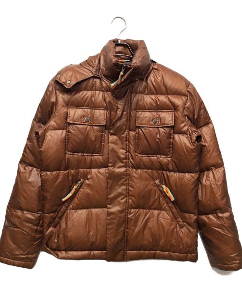 PS Paul Smith（ＰＳポールスミス）PS Paul Smith (ＰＳポールスミス) ダウンジャケット ブラウン サイズ:Mの古着・服飾アイテム