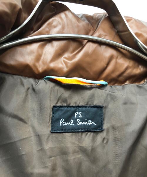 PS Paul Smith（ＰＳポールスミス）PS Paul Smith (ＰＳポールスミス) ダウンジャケット ブラウン サイズ:Mの古着・服飾アイテム