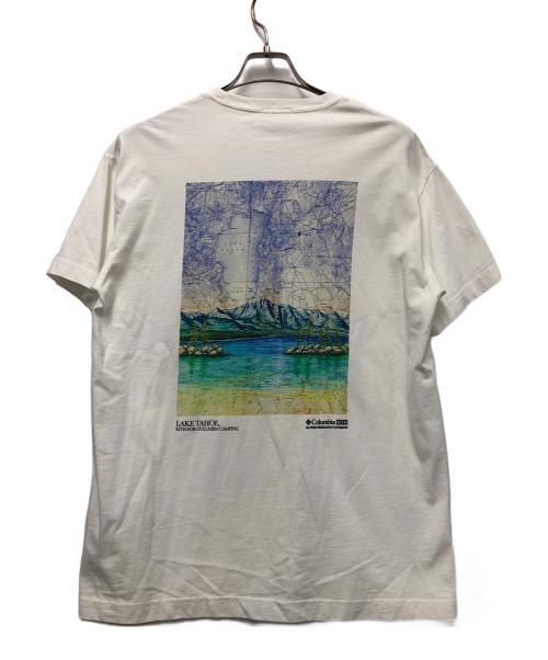 KITH（キス）KITH (キス) Columbia (コロンビア) 半袖カットソー ホワイト サイズ:Sの古着・服飾アイテム