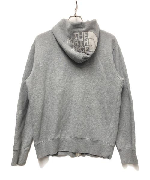 THE NORTH FACE（ザ ノース フェイス）THE NORTH FACE (ザ ノース フェイス) ジップパーカー グレー×ホワイト サイズ:Mの古着・服飾アイテム