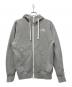 THE NORTH FACE（ザ ノース フェイス）の古着「ジップパーカー」｜グレー×ホワイト