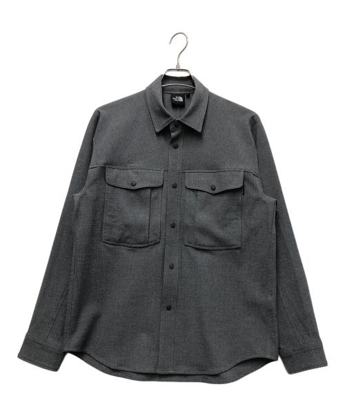 THE NORTH FACE（ザ ノース フェイス）THE NORTH FACE (ザ ノース フェイス) 長袖シャツ グレー サイズ:Mの古着・服飾アイテム
