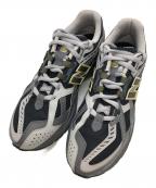 NEW BALANCEニューバランス）の古着「ローカットスニーカー」｜グレー×イエロー