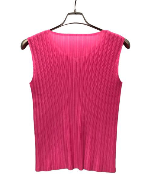 PLEATS PLEASE（プリーツプリーズ）PLEATS PLEASE (プリーツプリーズ) ノースリーブブラウス ピンク サイズ:3の古着・服飾アイテム