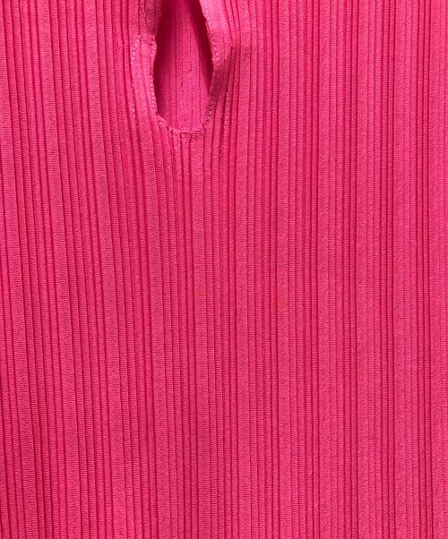 PLEATS PLEASE（プリーツプリーズ）PLEATS PLEASE (プリーツプリーズ) ノースリーブブラウス ピンク サイズ:3の古着・服飾アイテム