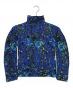 me ISSEY MIYAKEミーイッセイ ミヤケ）の古着「長袖カットソー」｜ブルー