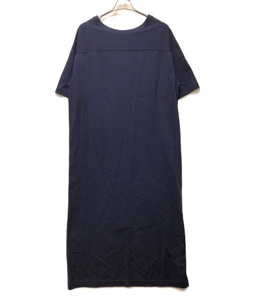 FRAMeWORK（フレームワーク）FRAMeWORK (フレームワーク) 半袖ワンピース ネイビー サイズ:FREEの古着・服飾アイテム