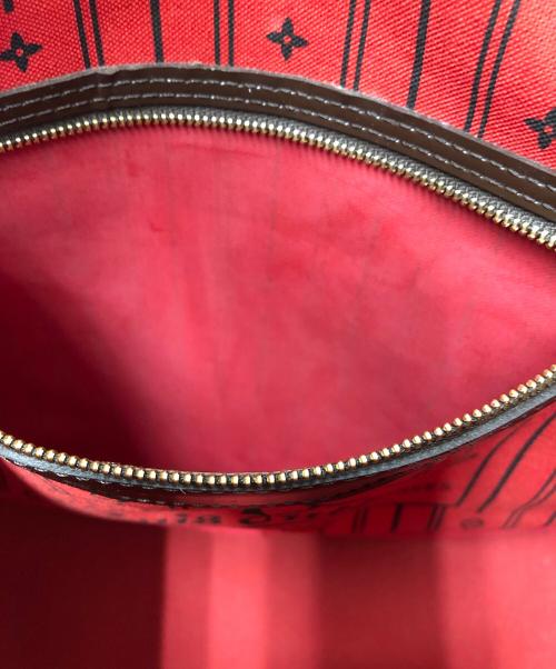 LOUIS VUITTON（ルイ ヴィトン）LOUIS VUITTON (ルイ ヴィトン) ダミエ　ネヴァーフルMM トートバッグ ブラウンの古着・服飾アイテム