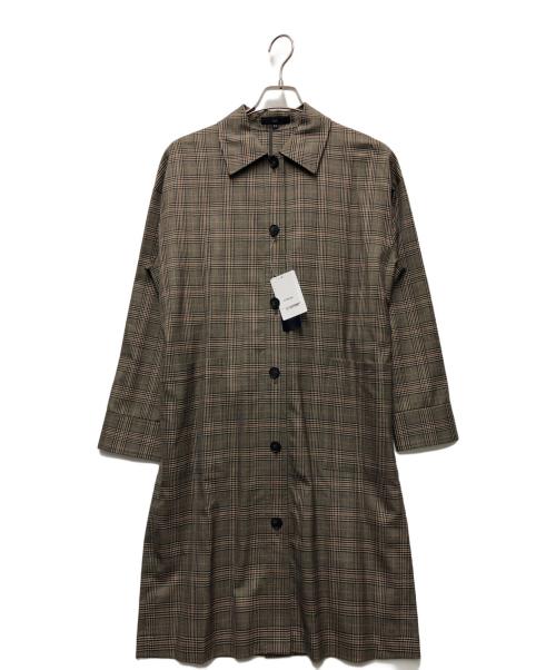 la.f（ラ・エフ）la.f (ラ・エフ) 長袖ワンピース ベージュ サイズ:Sの古着・服飾アイテム