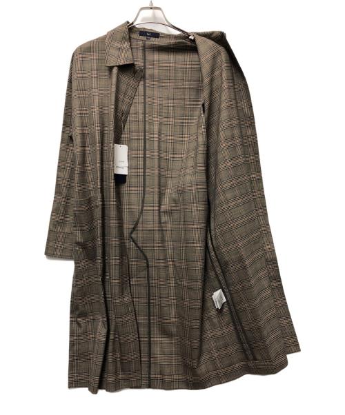 la.f（ラ・エフ）la.f (ラ・エフ) 長袖ワンピース ベージュ サイズ:Sの古着・服飾アイテム