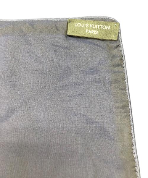 LOUIS VUITTON（ルイ ヴィトン）LOUIS VUITTON (ルイ ヴィトン) エシャルプ　ベロアストール ネイビーの古着・服飾アイテム