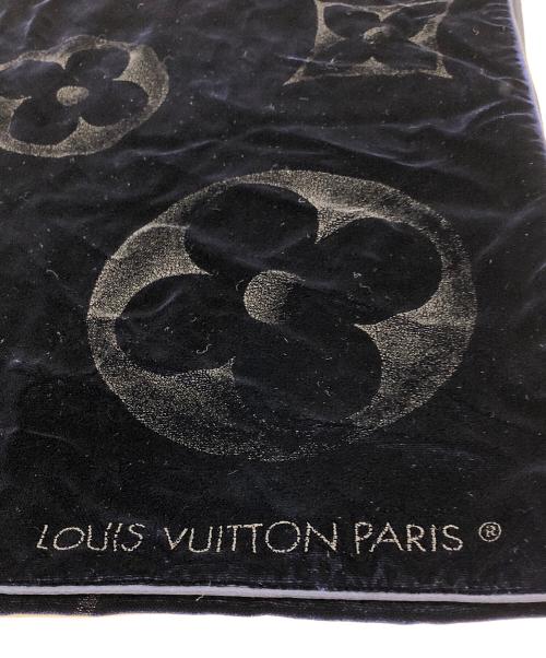 LOUIS VUITTON（ルイ ヴィトン）LOUIS VUITTON (ルイ ヴィトン) エシャルプ　ベロアストール ネイビーの古着・服飾アイテム