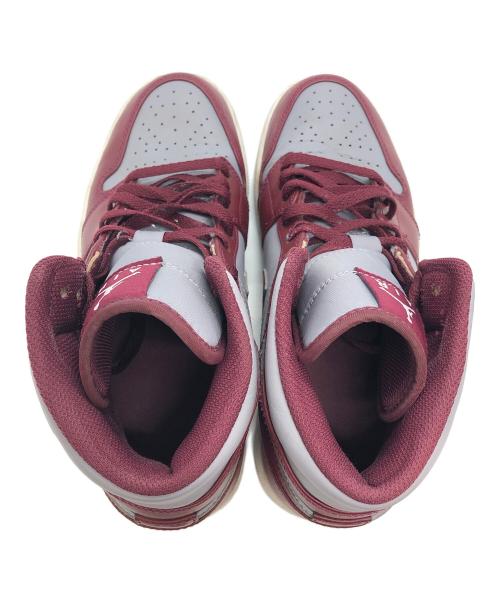 NIKE（ナイキ）NIKE (ナイキ) エアジョーダン1 ミッド レッド サイズ:26の古着・服飾アイテム