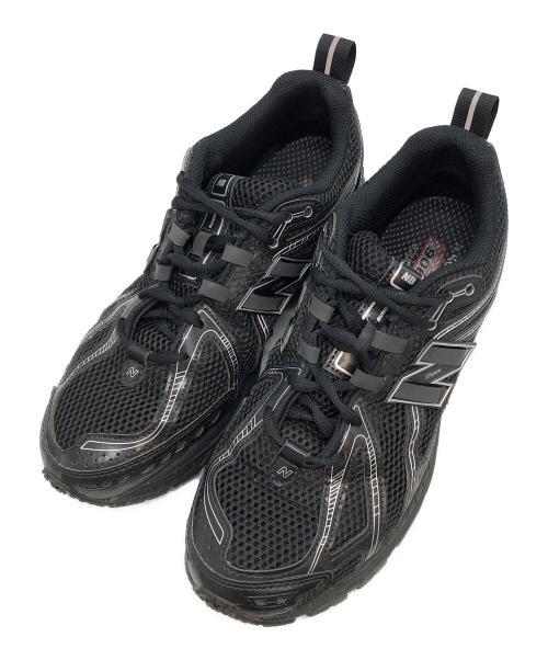 NEW BALANCE（ニューバランス）NEW BALANCE (ニューバランス) ローカットスニーカー ブラック×シルバー サイズ:JPN27.5の古着・服飾アイテム
