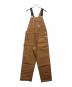 CarHartt（カーハート）の古着「オーバーオール」｜ブラウン