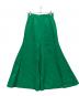 CLANE（クラネ）の古着「ロングスカート」｜グリーン