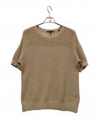 ARMANI EXCHANGEアルマーニ エクスチェンジ）の古着「薄手ニット」｜ベージュ